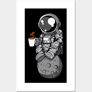 Astronaut Coffee Break Posters and Art